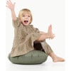 Mini Circle Floor Cushion, Thyme - Kids Seating - 2