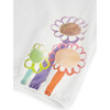 Pilar Print Sleeveless Elastic Hem T-Shirt, Ecru - T-Shirts - 4