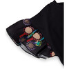 Marisol Frilled Contrast Sleeves T-Shirt , Black - T-Shirts - 3