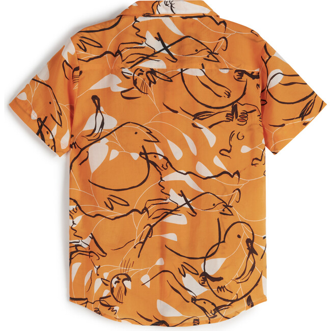 Bruno Short Sleeve Button-Up Shirt, Mobiles - Shirts - 2