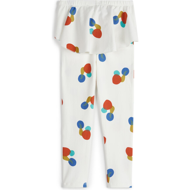 Ana Print Back Frill Legging, Cosmos - Leggings - 2