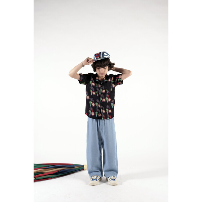 Bruno Short Sleeve Button-Up Shirt, Sunflower - Shirts - 6