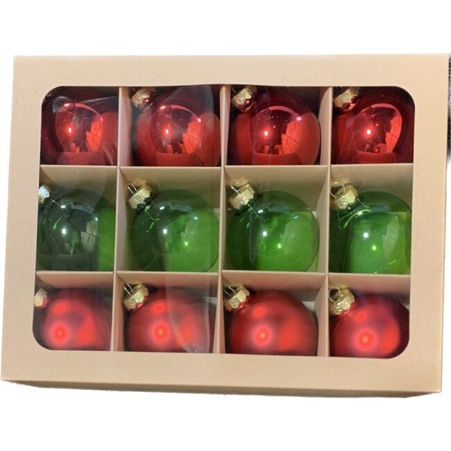 Very Merry Boxed Set of 12 Christmas Ornaments - Ornaments - 2