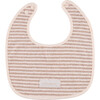 Organic Terry Long-Lasting Bib, Stripe - Bibs - 1 - thumbnail