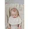 Organic Terry Long-Lasting Bib, Cream - Bibs - 3