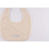 Organic Terry Long-Lasting Bib, Cream - Bibs - 5