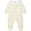 Little Delilah Duckling All-In-One, White - Bodysuits - 1 - thumbnail