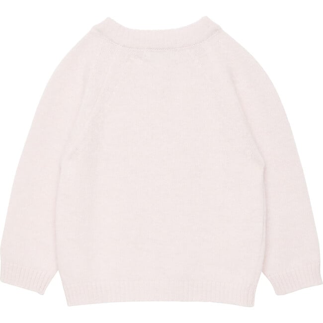 Little Teddy Cardigan, Pale Pink - Cardigans - 2