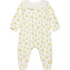 Little Delilah Duckling All-In-One, White - Bodysuits - 2