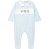 Little Thomas Train All-In-One, Pale Blue - Bodysuits - 1 - thumbnail