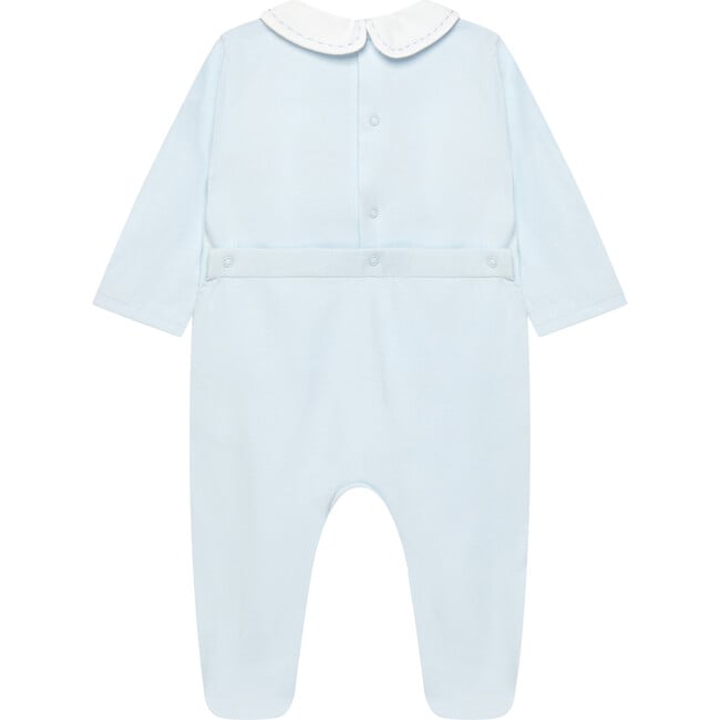 Little Thomas Train All-In-One, Pale Blue - Bodysuits - 2