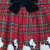 Scottie Doggie Applique Tartan Skirt, Red Tartan - Skirts - 3