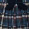 Tartan Bow Skirt, Blue Tartan - Skirts - 3