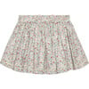 Arabella Floral Ric Rac Skirt, Pink - Skirts - 2