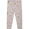 Liberty Print Alice Legging, Taupe - Leggings - 1 - thumbnail