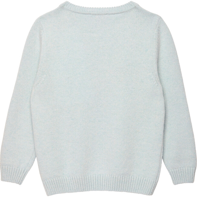 Peggy Poodle Sweater, Blue - Sweaters - 2