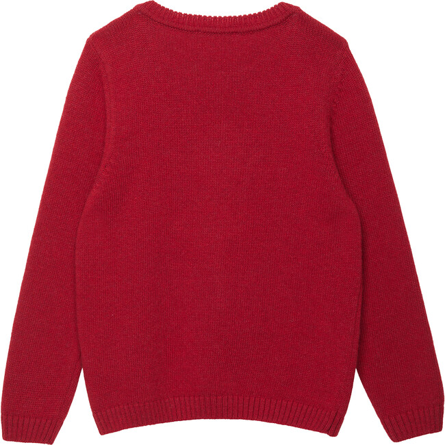 Fairy Knit Sweater, Crimson - Sweaters - 2