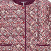 Liberty Print Strawberry Thief Quilted Jacket, Plum Strawberry Thief - Coats - 3