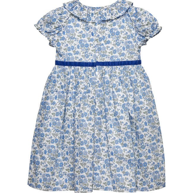 Liberty Print Floret Willow Dress, Blue Floret - Dresses - 2