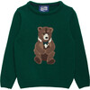 Timothy Teddy Sweater, Green - Sweaters - 1 - thumbnail