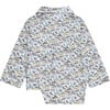 Liberty Print Zoo Pajama, Blue - Pajamas - 2