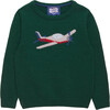 Plane Sweater, Green - Sweaters - 1 - thumbnail