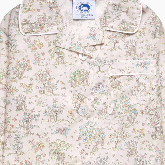 Liberty Print Etta Fawn Pajama, Pale Pink - Pajamas - 3