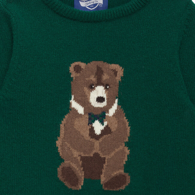 Timothy Teddy Sweater, Green - Sweaters - 3