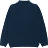 Henry Half Zip, Navy Marl - Sweaters - 2