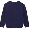 Little Scottie Cardigan, Navy - Cardigans - 2