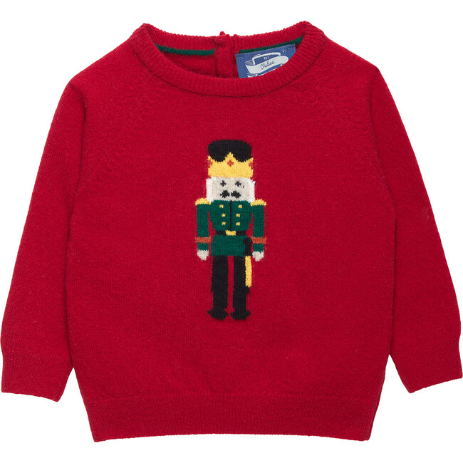 Little Nutcracker Sweater, Red