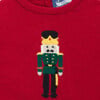 Little Nutcracker Sweater, Red - Sweaters - 3