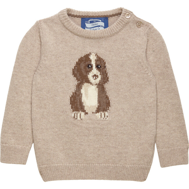 Little Walter Dog Sweater, Oatmeal