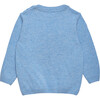 Little Here Comes Troubles Sweater, Blue Marl - Sweaters - 2