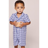 Summer Romper, Royal Blue Gingham - Rompers - 2