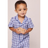 Summer Romper, Royal Blue Gingham - Rompers - 3