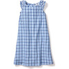 Amelie Nightgown, Royal Blue Gingham - Nightgowns - 1 - thumbnail