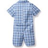 Summer Romper, Royal Blue Gingham - Rompers - 9