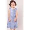Amelie Nightgown, Royal Blue Gingham - Nightgowns - 2
