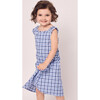Amelie Nightgown, Royal Blue Gingham - Nightgowns - 4