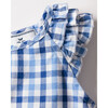 Amelie Nightgown, Royal Blue Gingham - Nightgowns - 7
