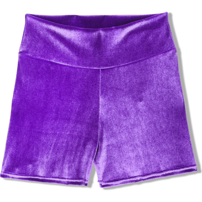 Purple Velvet Short