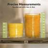 Prep Glass Baby Food Storage Containers With Lids 4X4 oz & 4X8 oz, Sage (Pack of 8) - Food Storage - 3