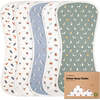 Baby's Urban Burp Cloth, Pets & Paws (Pack of 5) - Burp Cloths - 1 - thumbnail