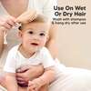 Baby's Wooden Hair Brush & Comb Set, Peach - Hair Brushes - 6