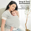 Baby's Original Wraps Snug Carrier, Rhino Gray - Carriers - 6