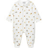 Little Augustus & Friends All-In-One, White - Bodysuits - 1 - thumbnail