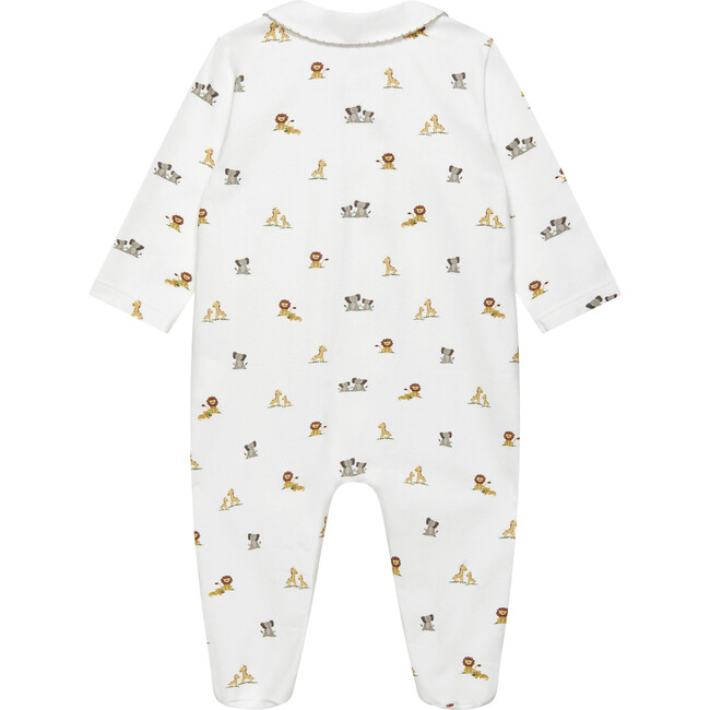 Little Augustus & Friends All-In-One, White - Bodysuits - 2