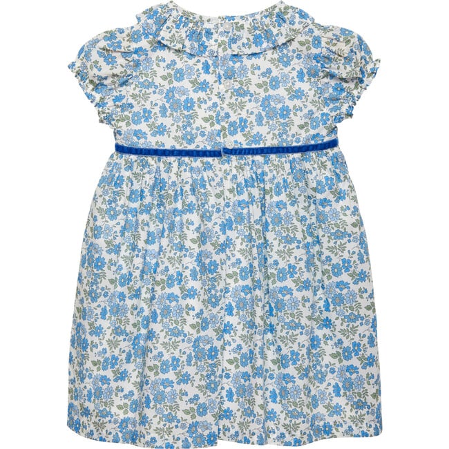 Little Liberty Print Floret Willow Dress, Blue Floret - Dresses - 2