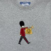 Little Guardsman Sweatshirt, Grey Marl - Sweaters - 3